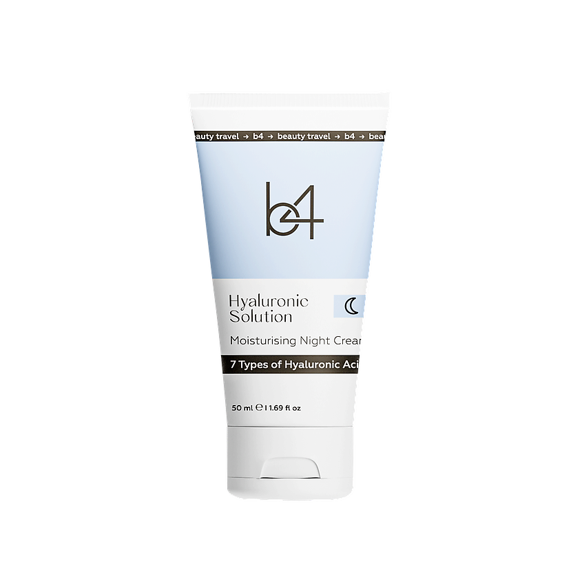 Изображение товара B4 Увлажняющий ночной крем с гиалуроновой кислотой Hyaloronic Solution, 15 мл