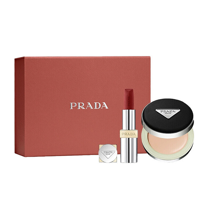 Изображение товара PRADA Подарочный набор Monochrome Hyper Matte+Air Cushion, №B03 3.8гр+LC5 12гр