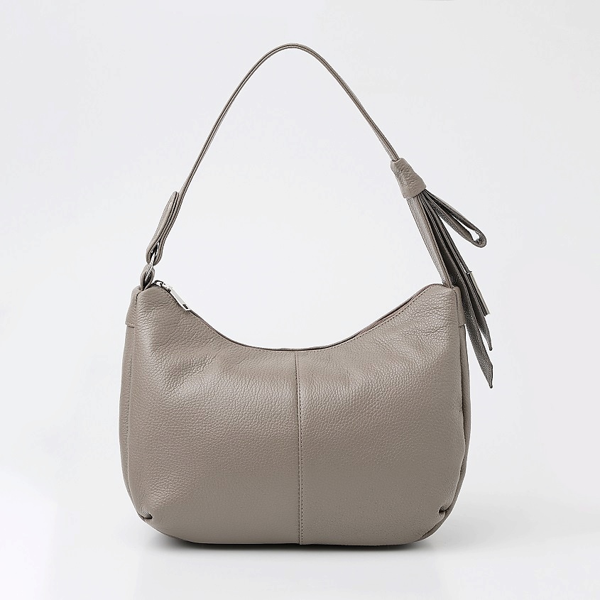 Изображение товара FRANCHESCO MARISCOTTI Сумка женская кожаная классическая хобо на плечо, 1 шт.