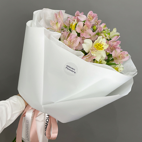 

ELEVEN FLOWERS Букет Нежная альстромерия, Букет Нежная альстромерия