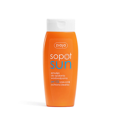 

ZIAJA Солнцезащитная эмульсия SPF 15 Sun Emulsion, Солнцезащитная эмульсия SPF 15 Sun Emulsion