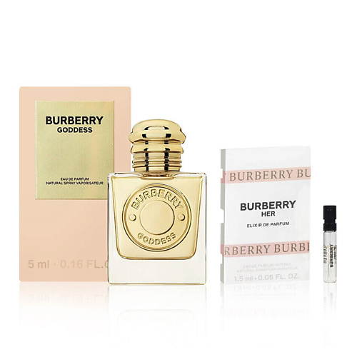 

BURBERRY Набор: Парфюмерная вода Goddess + Her Elixir de Parfum, Набор: Парфюмерная вода Goddess + Her Elixir de Parfum