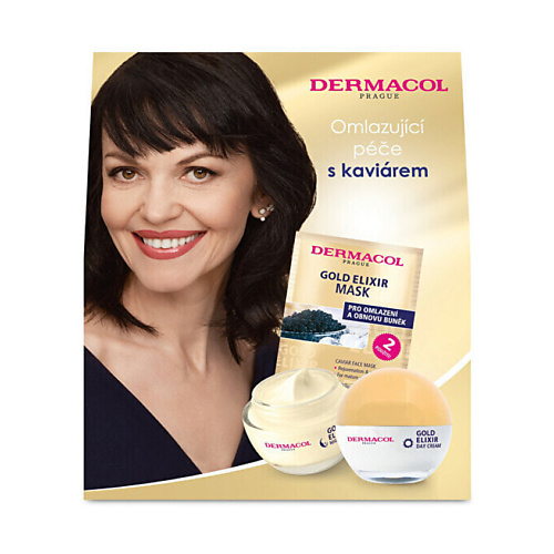 

DERMACOL Подарочный набор «Золотой эликсир» I, Подарочный набор «Золотой эликсир» I