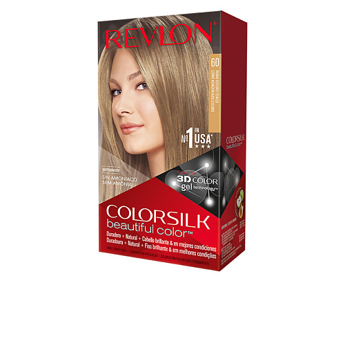

REVLON Стойкая безаммиачная краска ColorSilk, Стойкая безаммиачная краска ColorSilk