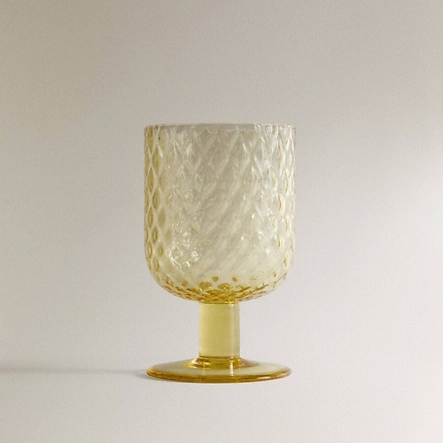 

ZARA HOME Бокал из фактурного стекла, Бокал из фактурного стекла