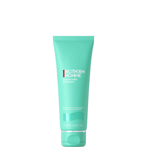 

BIOTHERM Мужской гель для умывания Homme Aquapower Cleanser 125.0, Мужской гель для умывания Homme Aquapower Cleanser