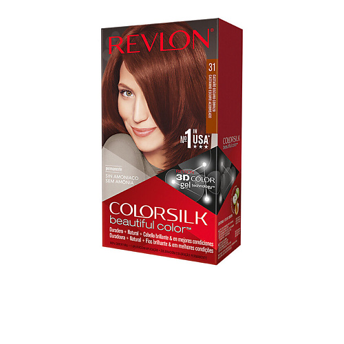 

REVLON Стойкая безаммиачная краска ColorSilk, Стойкая безаммиачная краска ColorSilk