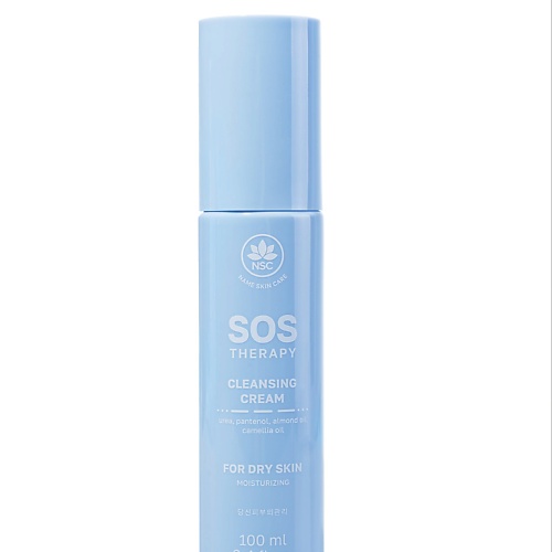 NAME SKIN CARE SOS THERAPY Крем для умывания для сухой кожи с пантенолом и мочевиной Кремы для умывания