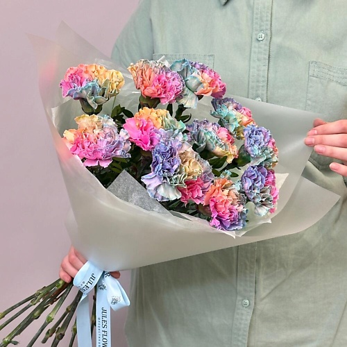 

JULES FLOWER ATELIER «Скитлс» букет из диантусов, «Скитлс» букет из диантусов