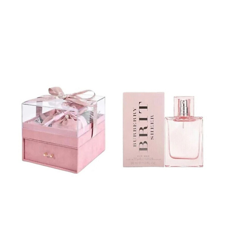 

BURBERRY Набор Brit Sheer: Туалетная вода + Подарочная коробка + Мешочек, Набор Brit Sheer: Туалетная вода + Подарочная коробка + Мешочек