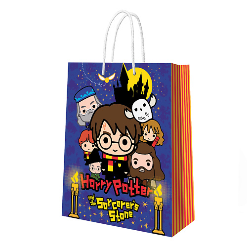 

ND PLAY Пакет подарочный большой Гарри Поттер 335*406*155 мм, Пакет подарочный большой Гарри Поттер 335*406*155 мм