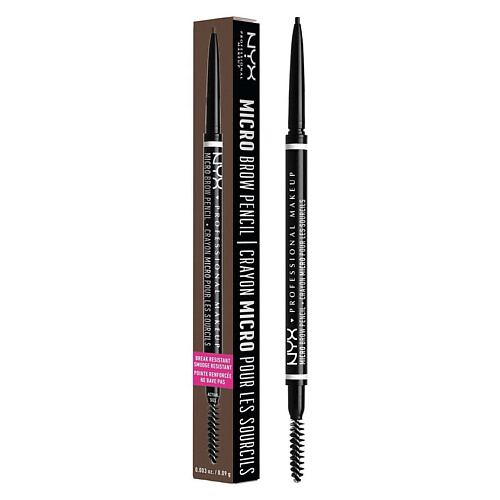 

NYX Professional Makeup NYX PROFESSIONAL MAKEUP Ультратонкий карандаш для бровей Micro Brow, NYX PROFESSIONAL MAKEUP Ультратонкий карандаш для бровей Micro Brow