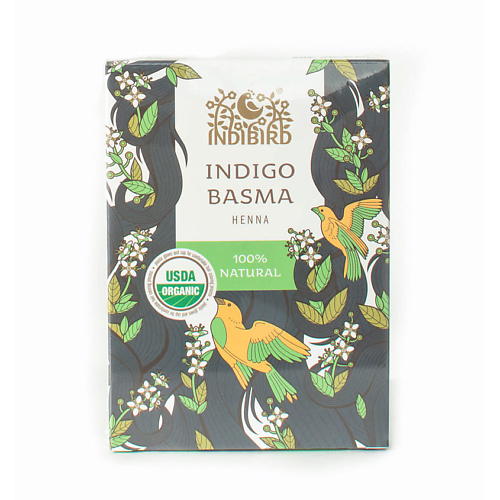 

INDIBIRD Набор Хна индиго басма + Шапочка + Перчатки Indigo Basma Henna, Набор Хна индиго басма + Шапочка + Перчатки Indigo Basma Henna