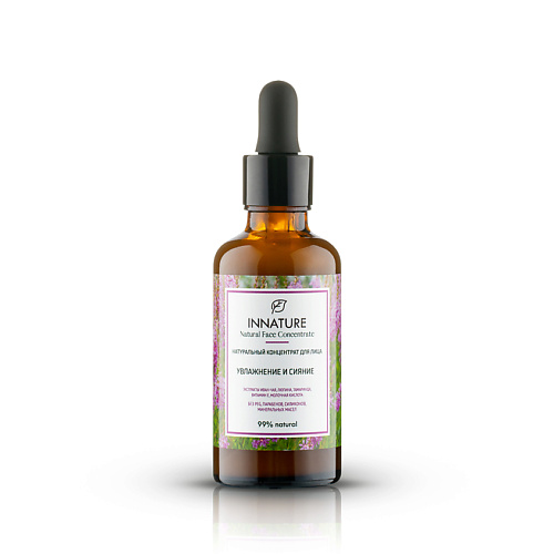 

INNATURE Концентрат для лица Увлажнение и сияние Natural Face Concentrate, Концентрат для лица Увлажнение и сияние Natural Face Concentrate