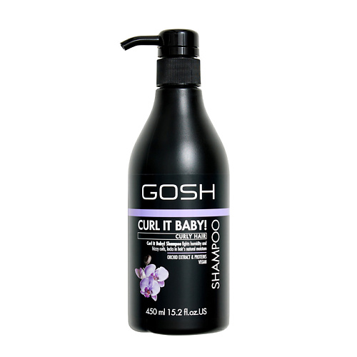 

GOSH Шампунь для кудрявых волос Curl it baby!, Шампунь для кудрявых волос Curl it baby!