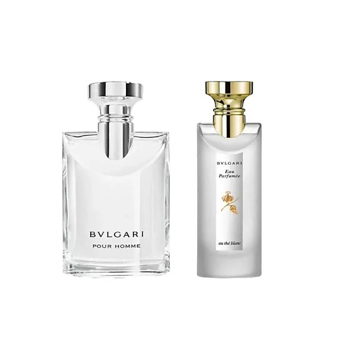 BVLGARI Парфюмерный набор Bvlgari Pour Homme & Eau Parfumee au The Blanc