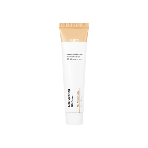

PURITO BB крем для чувствительной кожи Cica Clearing BB Cream #13 Neutral Ivory 30.0, BB крем для чувствительной кожи Cica Clearing BB Cream #13 Neutral Ivory