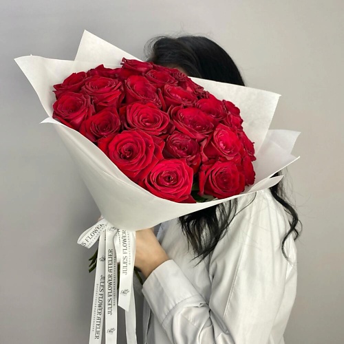 

JULES FLOWER ATELIER Букет из 25 красных роз, Букет из 25 красных роз
