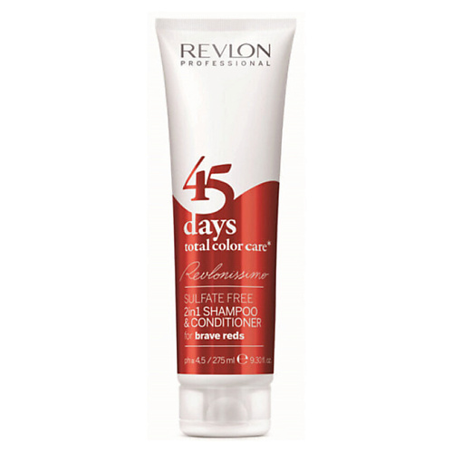 

REVLON Кондицирующий шампунь 45 Days Brave Reds, Кондицирующий шампунь 45 Days Brave Reds
