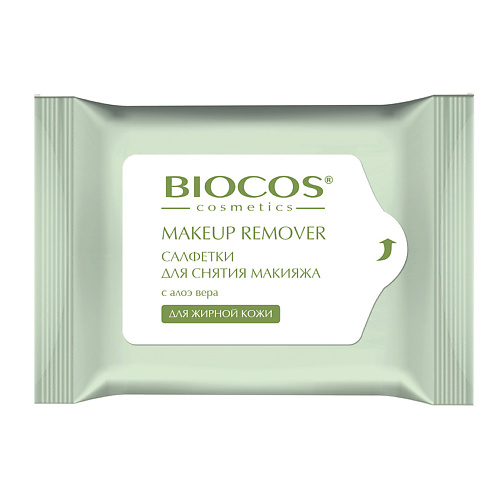 

BIOCOS Влажные салфетки для снятия макияжа для жирной кожи Makeup Remover, Влажные салфетки для снятия макияжа для жирной кожи Makeup Remover