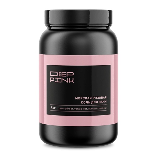 

DEEP PINK Крымская морская розовая соль для ванн 3000.0, Крымская морская розовая соль для ванн