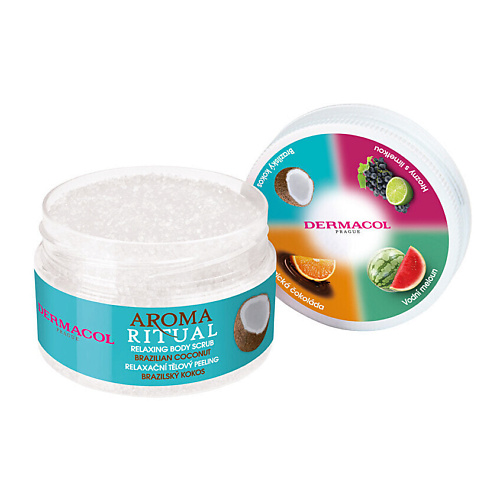 

DERMACOL Расслабляющий пилинг Brazilian coconut, Расслабляющий пилинг Brazilian coconut