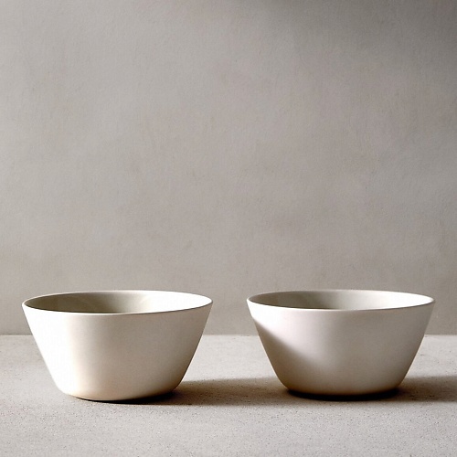 

ZARA HOME Набор фарфоровых мисок с двойной отделкой, Набор фарфоровых мисок с двойной отделкой