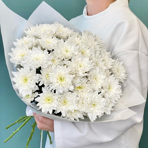 

JULES FLOWER ATELIER «Boston» букет из кустовых хризантем, «Boston» букет из кустовых хризантем