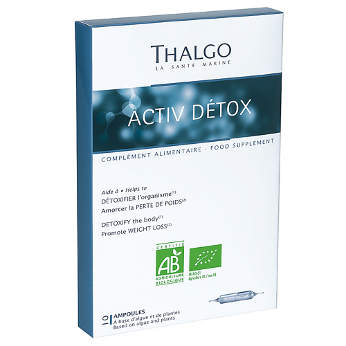

THALGO БАД Детокс-Напиток Activ Detox Food Supplement, БАД Детокс-Напиток Activ Detox Food Supplement