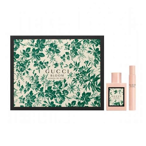 GUCCI Набор  Bloom Acqua di Fiori: Туалетная вода + Флакон с роликовым аппликатором