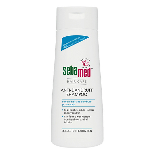 

SEBAMED Шампунь для волос против перхоти успокаивающий кожу головы Hair Care Anti-Dandruff Shampoo, Шампунь для волос против перхоти успокаивающий кожу головы Hair Care Anti-Dandruff Shampoo