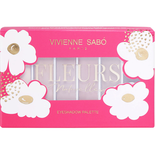 Тени и палетки теней VIVIENNE SABO Палетка теней для век Fleurs naturelles MARGUERITE