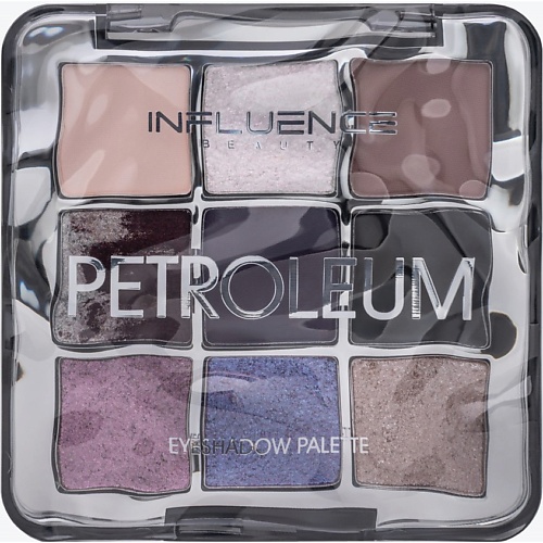 

INFLUENCE BEAUTY Палетка теней, шелковистая текстура Petroleum, Палетка теней, шелковистая текстура Petroleum