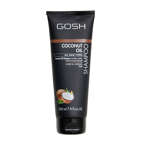

GOSH Шампунь для волос с кокосовым маслом Coconut Oil, Шампунь для волос с кокосовым маслом Coconut Oil