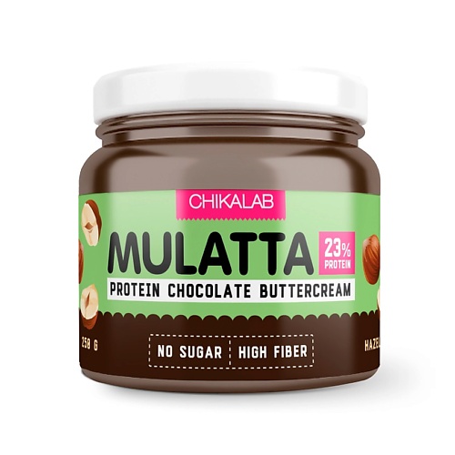 

CHIKALAB Шоколадная паста с фундуком MULATTA, Шоколадная паста с фундуком MULATTA