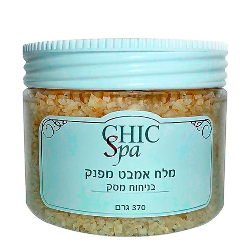 

CHIC COSMETIC Освежающая соль для ванны Мускус, усиливающая чувственность и привлекательность 380.0, Освежающая соль для ванны Мускус, усиливающая чувственность и привлекательность