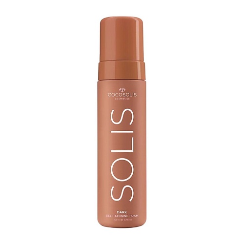 Мусс-автозагар для тела COCOSOLIS Пенка для автозагара оттенок темный Solis Dark Self-Tanning Foam