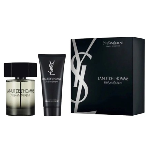 

YVES SAINT LAURENT Набор La Nuit De L'Homme: Туалетная вода + Гель для душа, Набор La Nuit De L'Homme: Туалетная вода + Гель для душа