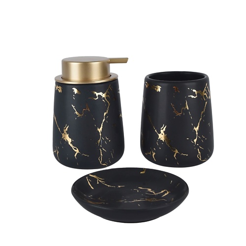 

ARYA HOME COLLECTION Набор для ванной из 3 предметов Brock, Набор для ванной из 3 предметов Brock