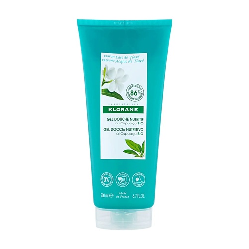  KLORANE Питательный гель для душа вода Тиаре Eau de Tiare Gel Douche
