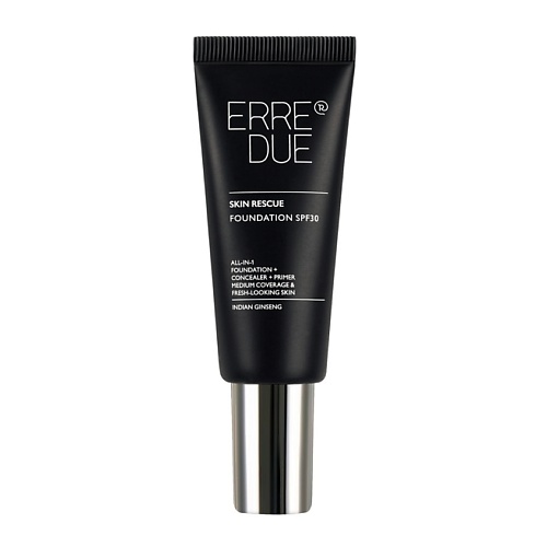ERRE DUE Тональная основа увлажняющая SPF30 Skin Rescue Foundation