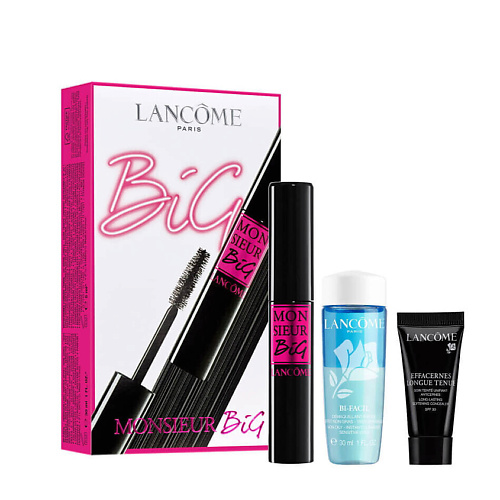 

LANCOME Набор Monsieur Big: Тушь для ресниц + Лосьон для снятия макияжа с глаз + Консилер, Набор Monsieur Big: Тушь для ресниц + Лосьон для снятия макияжа с глаз + Консилер