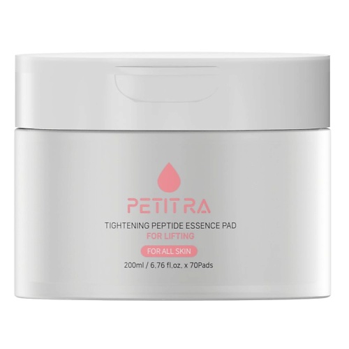 

PETITRA Диски косметические , пропитанные тоником PAD Tightening Peptide Essence for lifting, Диски косметические , пропитанные тоником PAD Tightening Peptide Essence for lifting