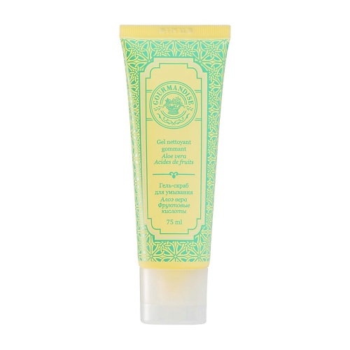 

GOURMANDISE Гель-скраб для умывания Алоэ Вера Фруктовые кислоты Gel Nettoyante Gommant Aloe Vera Acides de Fruits, Гель-скраб для умывания Алоэ Вера Фруктовые кислоты Gel Nettoyante Gommant Aloe Vera Acides de Fruits