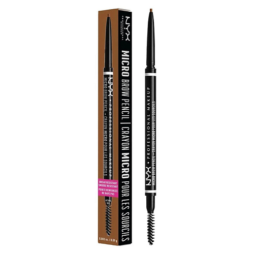 

NYX Professional Makeup NYX PROFESSIONAL MAKEUP Ультратонкий карандаш для бровей Micro Brow, NYX PROFESSIONAL MAKEUP Ультратонкий карандаш для бровей Micro Brow