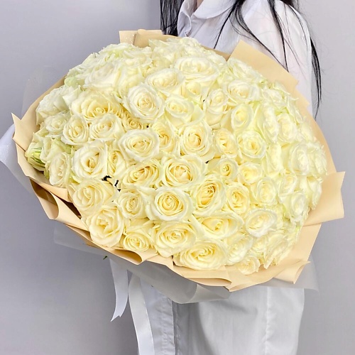 

JULES FLOWER ATELIER 101 белая роза, 101 белая роза