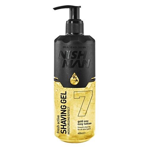 

NISHMAN Гель для бритья 07 Gold One Easy Tattoo 400.0, Гель для бритья 07 Gold One Easy Tattoo