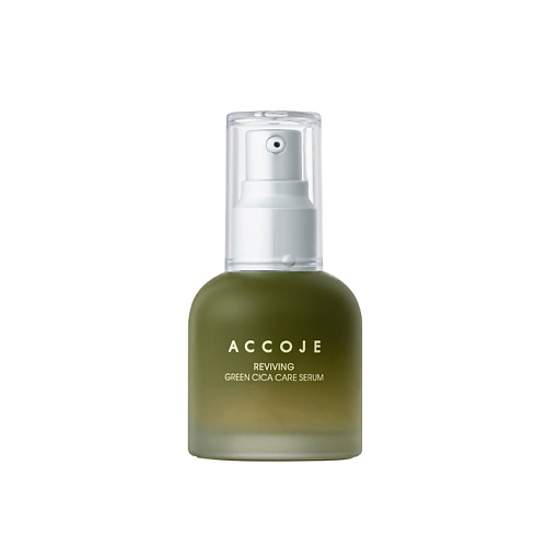 

ACCOJE Сыворотка для лица восстанавливающая с центеллой азиатской Reviving Green Cica Care Serum, Сыворотка для лица восстанавливающая с центеллой азиатской Reviving Green Cica Care Serum