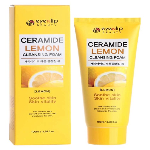 

EYENLIP ENL FOAM Пенка для лица с лимоном CERAMIDE LEMON CLEANSING FOAM, ENL FOAM Пенка для лица с лимоном CERAMIDE LEMON CLEANSING FOAM