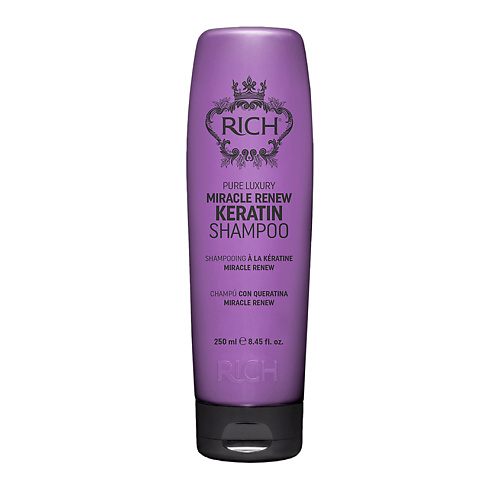 Шампунь для волос RICH Шампунь чудесное возрождение Hair Care Miracle Renew Keratin